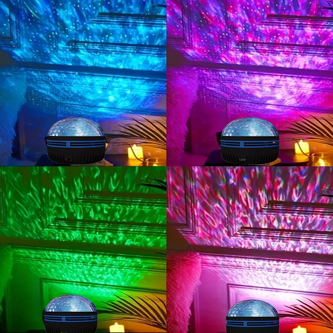 Galaxy Star Projector Night Light for Bedroom