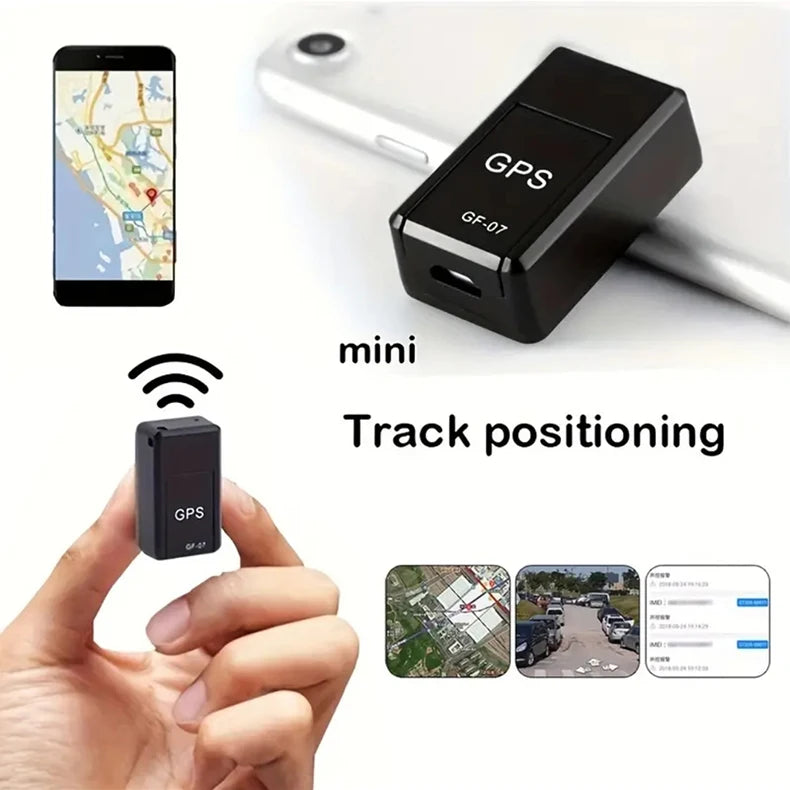 GF07 Mini GPS Tracker for Car, Pets & Kids (Magnetic Vehicle Locator)