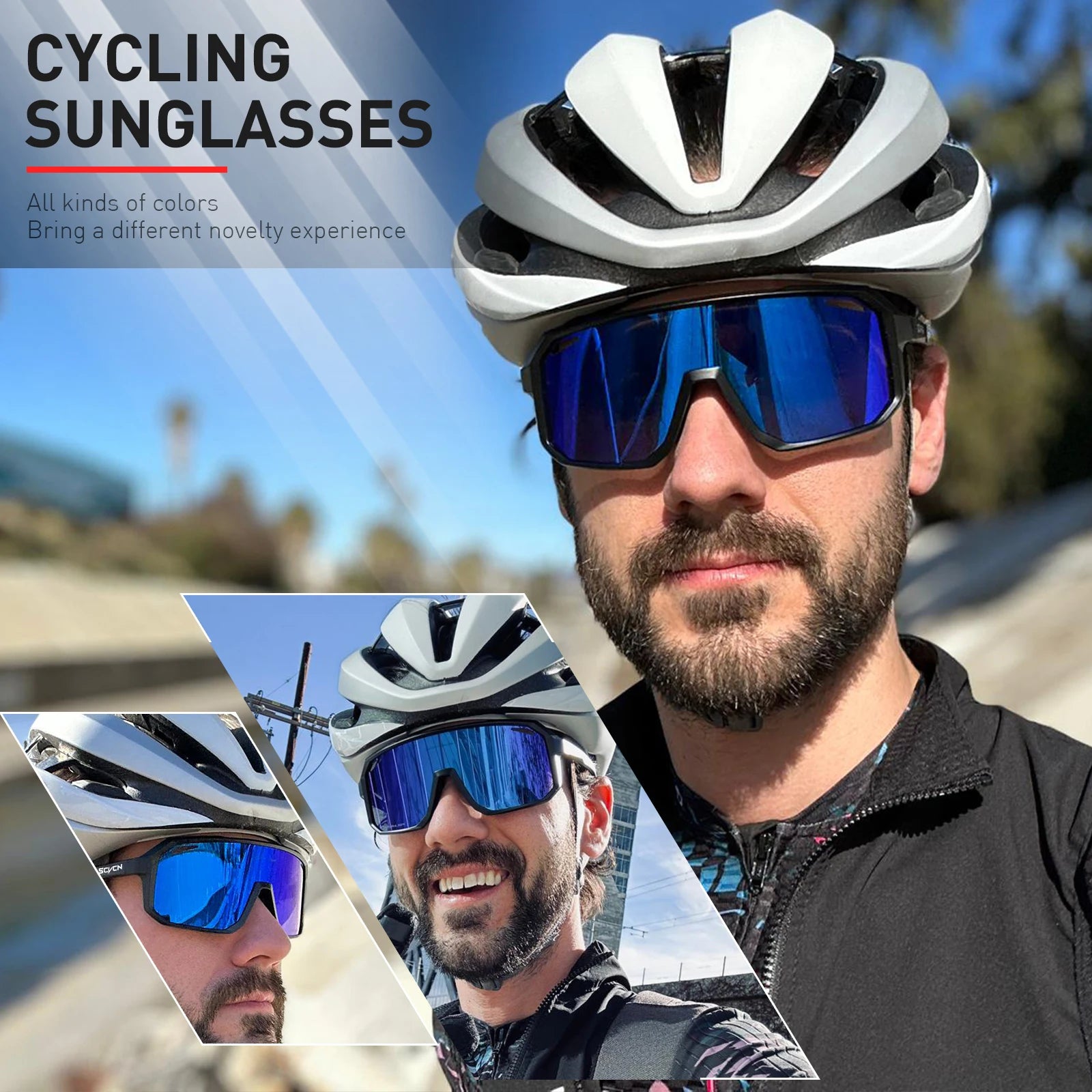 SCVCN UV400 Outdoor Cycling Sunglasses
