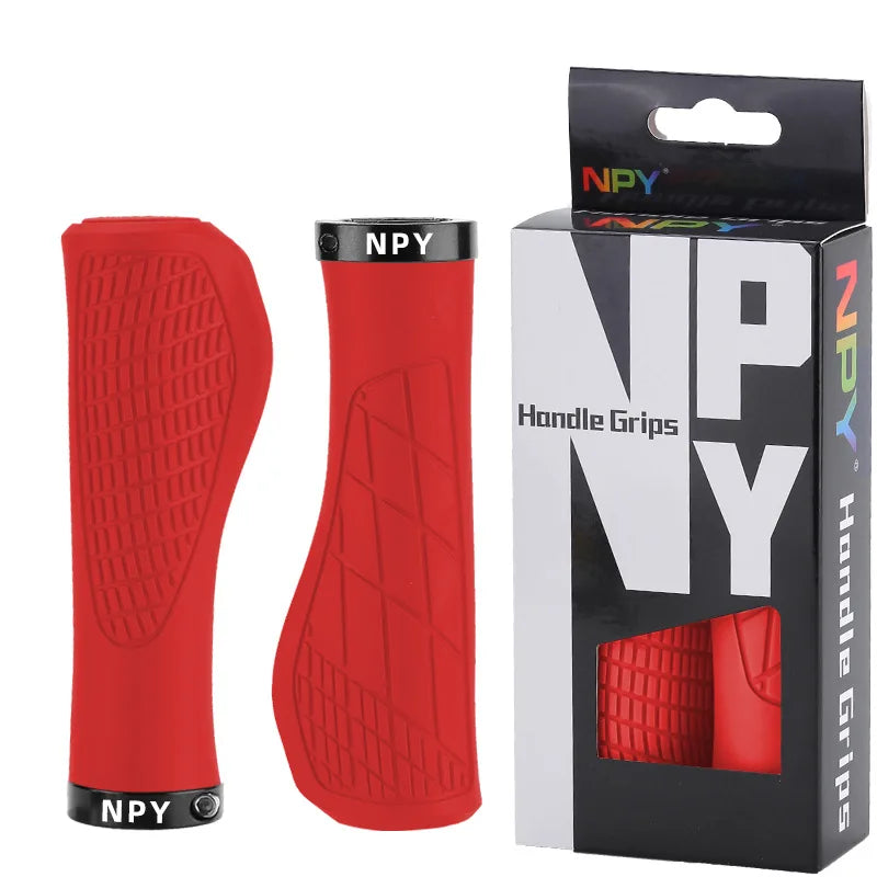 Bicycle Handlebar Lock-On Grips (MTB Soft Rubber)