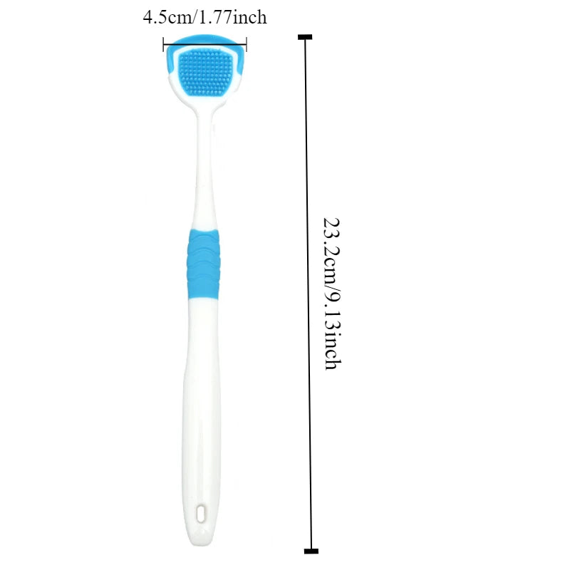 Tongue Scraper for Bad Breath Removal (Oral Hygiene Cleaner Tool)
