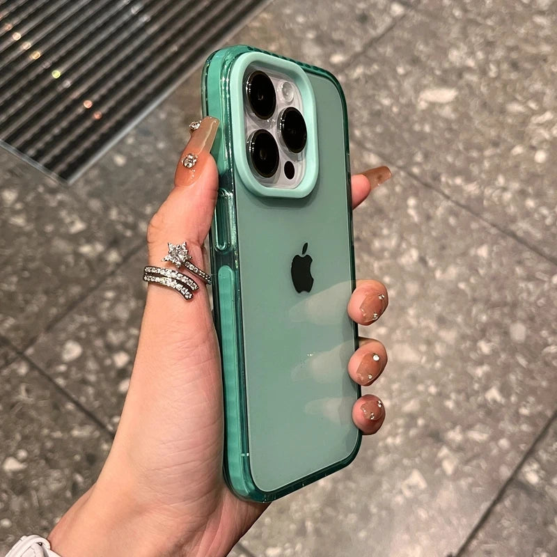 Clear Shockproof TPU iPhone Case (Transparent Protective Cover)