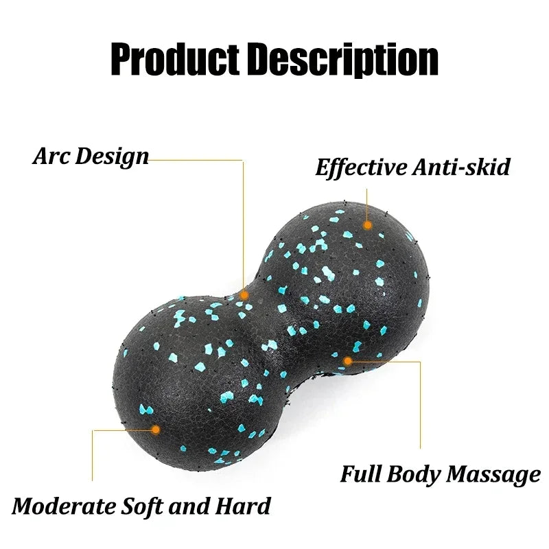 EPP Peanut Massage Ball 8cm – Fascia Muscle Trigger Point Therapy Ball