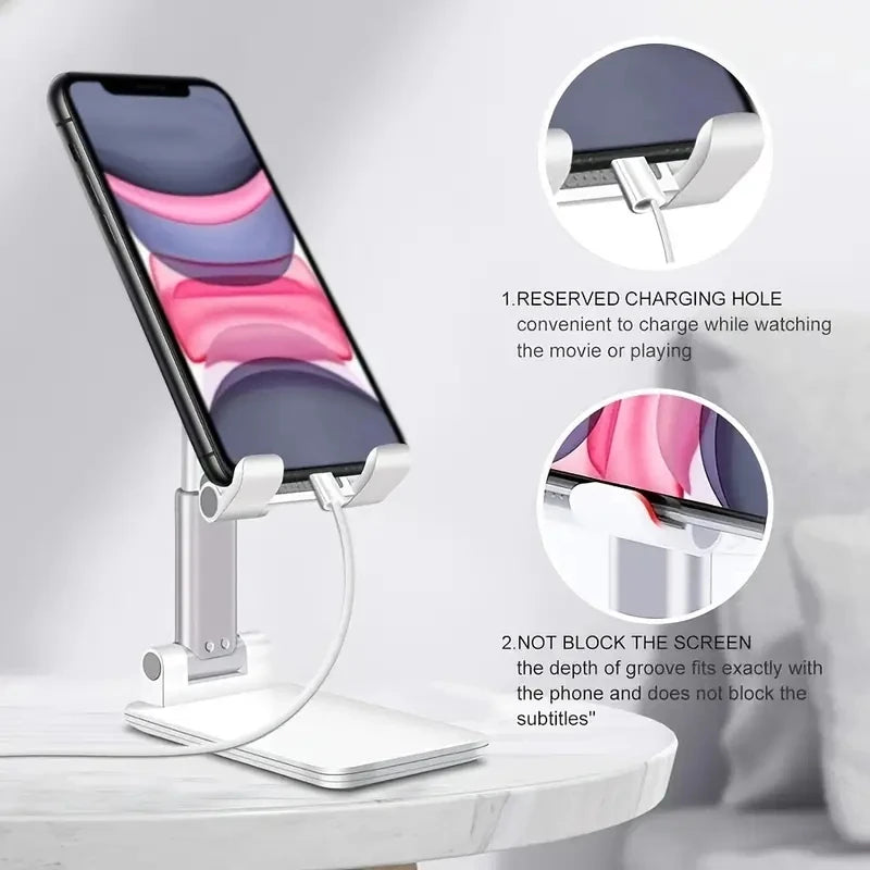 Adjustable Desk Phone & Tablet Stand