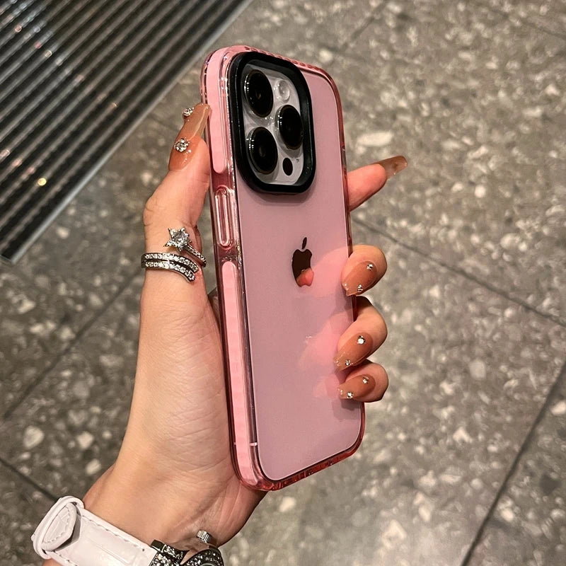 Clear Shockproof TPU iPhone Case (Transparent Protective Cover)