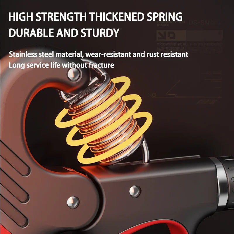 Adjustable Hand Grip Strength Trainer (5–100kg)