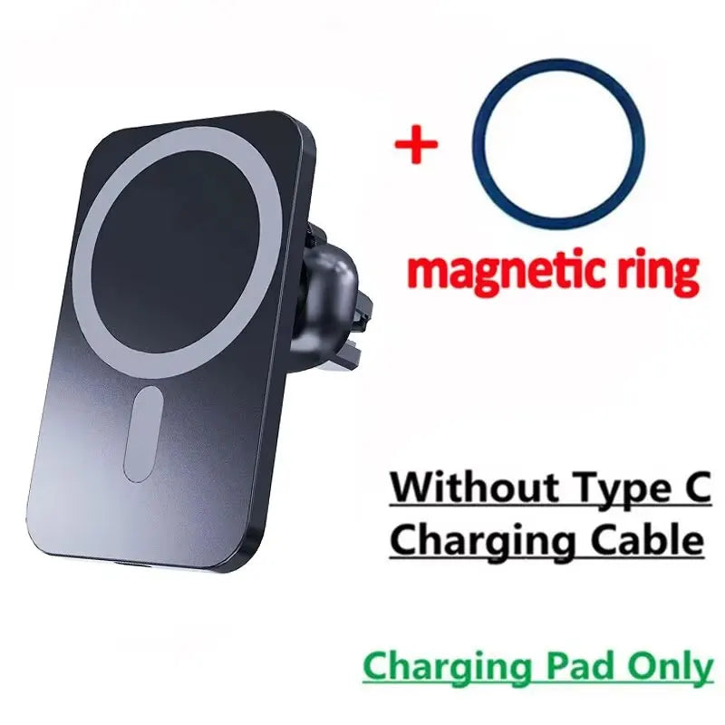 30W Magnetic Wireless Car Charger for iPhone
