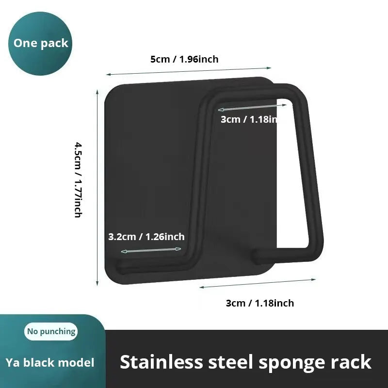 Stainless Steel Sink Sponge Holder Rack