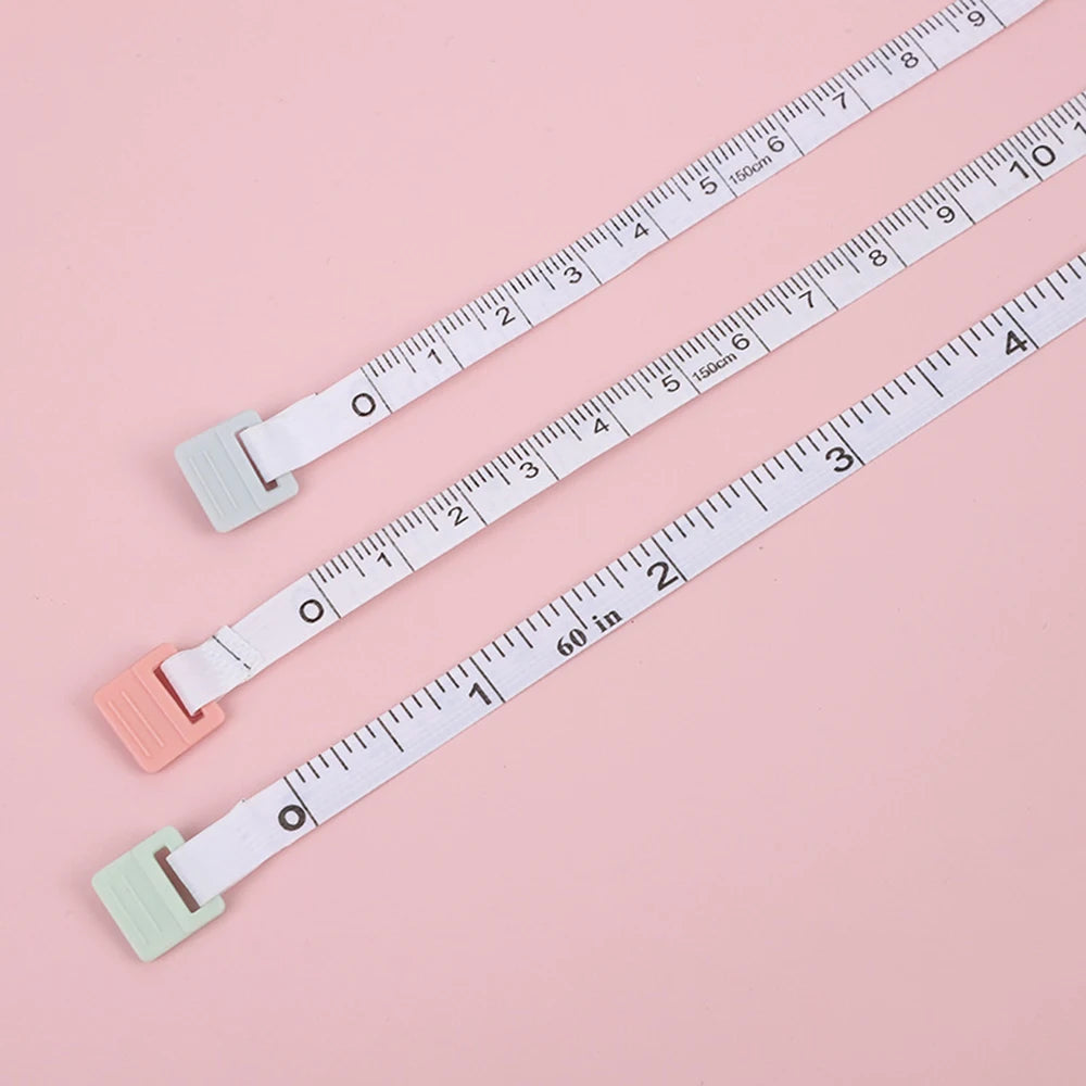Retractable Soft Tape Measure 150cm – Portable Body & Sewing Measuring Tape