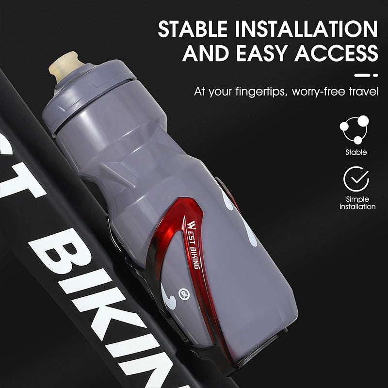 West Biking Ultralight Bicycle Bottle Cage (MTB & Road Bike Holder)