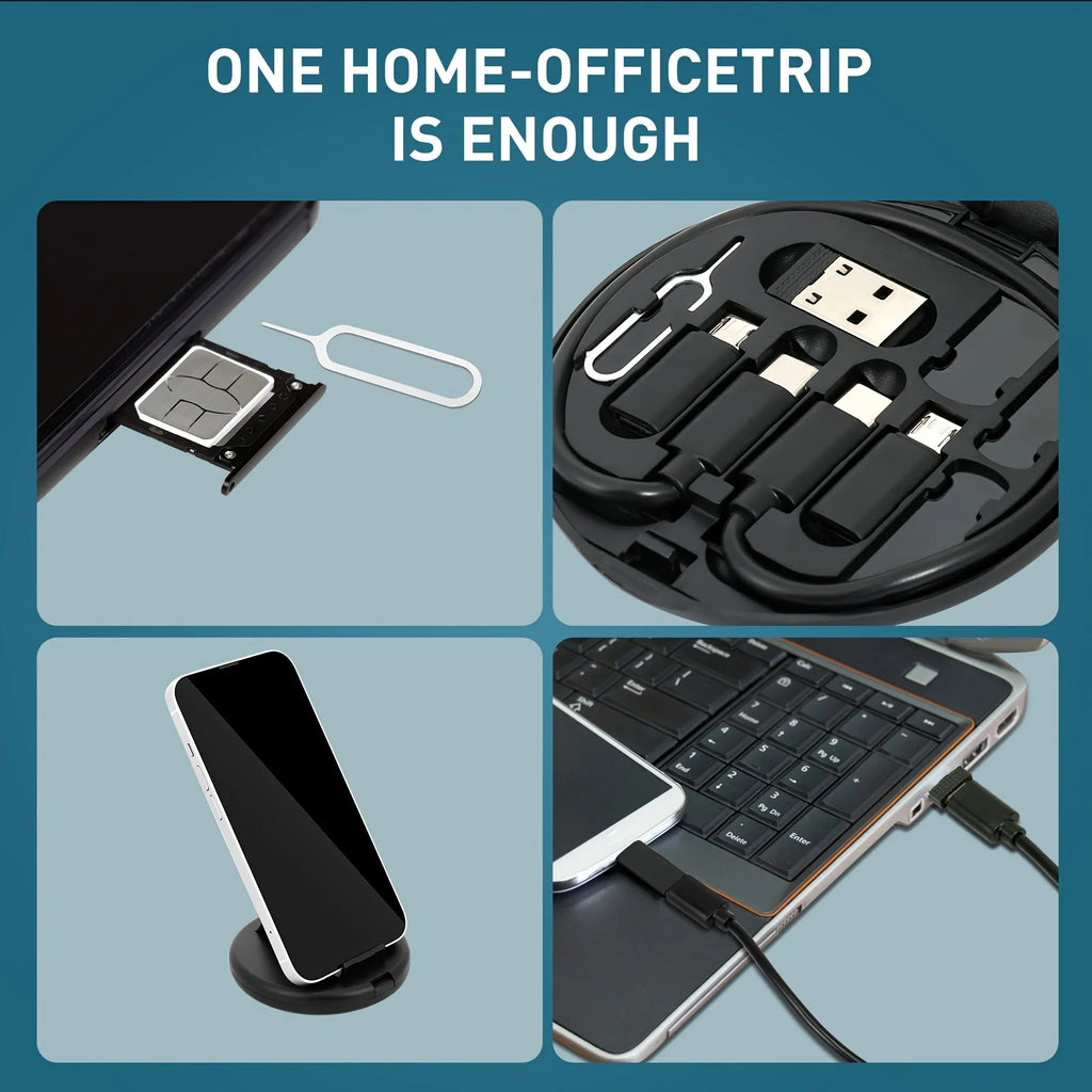 Multi USB-C Fast Charging Adapter Cable Kit