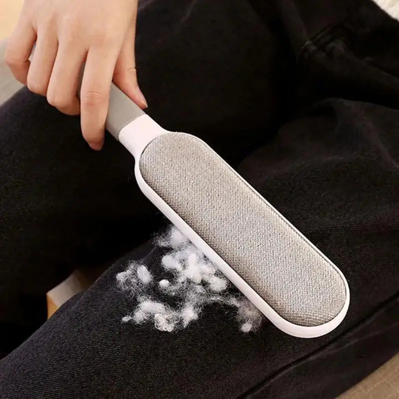 Double-Sided Pet Hair Remover Brush (Lint & Fur Cleaning Tool)