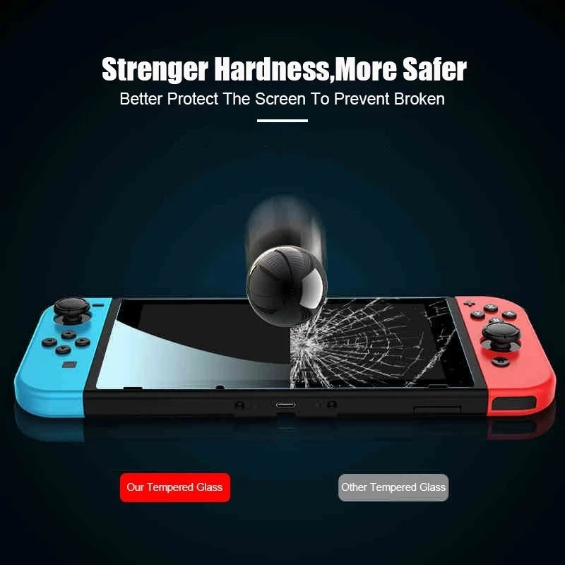 Tempered Glass Screen Protector for Nintendo Switch / OLED / Lite