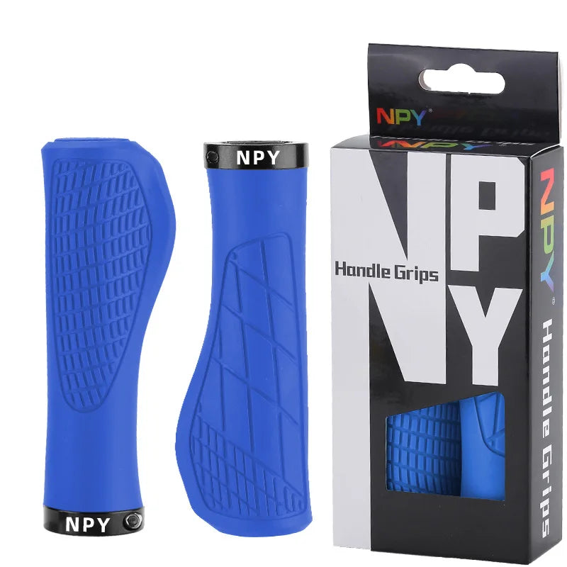 Bicycle Handlebar Lock-On Grips (MTB Soft Rubber)