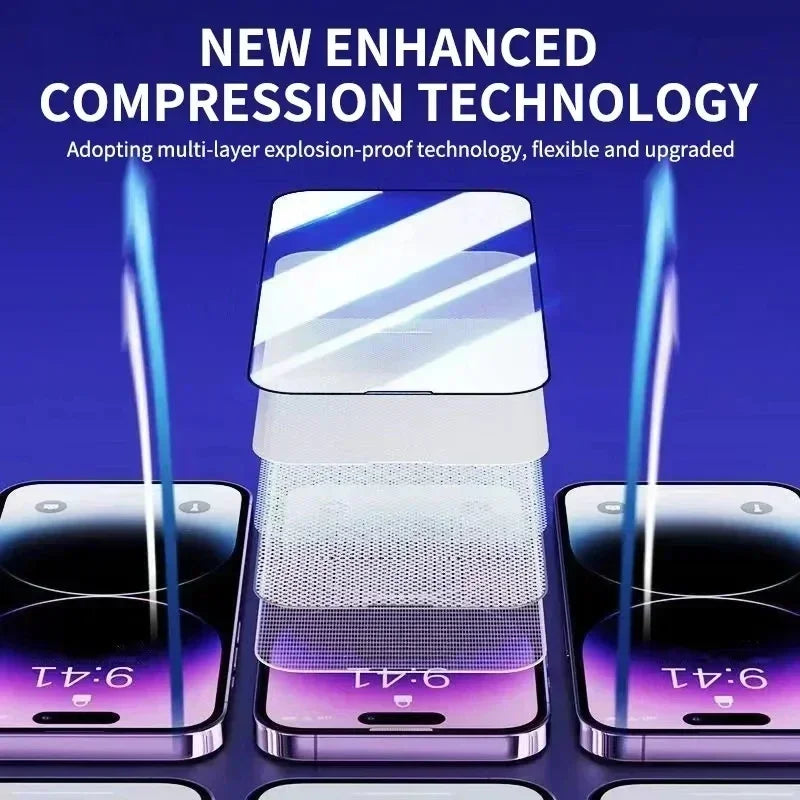3pcs Privacy Tempered Glass Screen Protector for iPhone