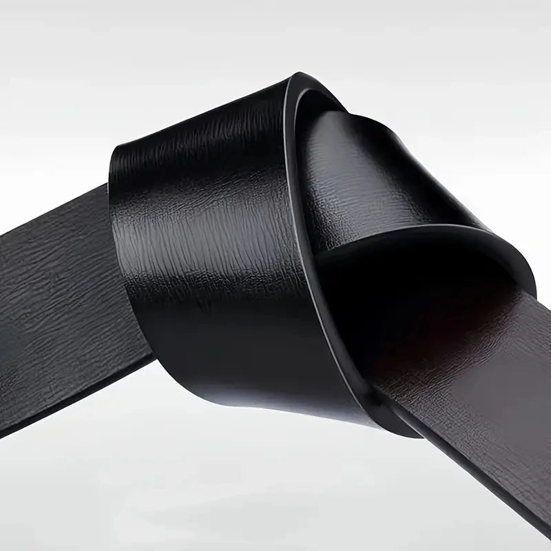 Men’s PU Leather Automatic Buckle Belt (Casual & Business Style)