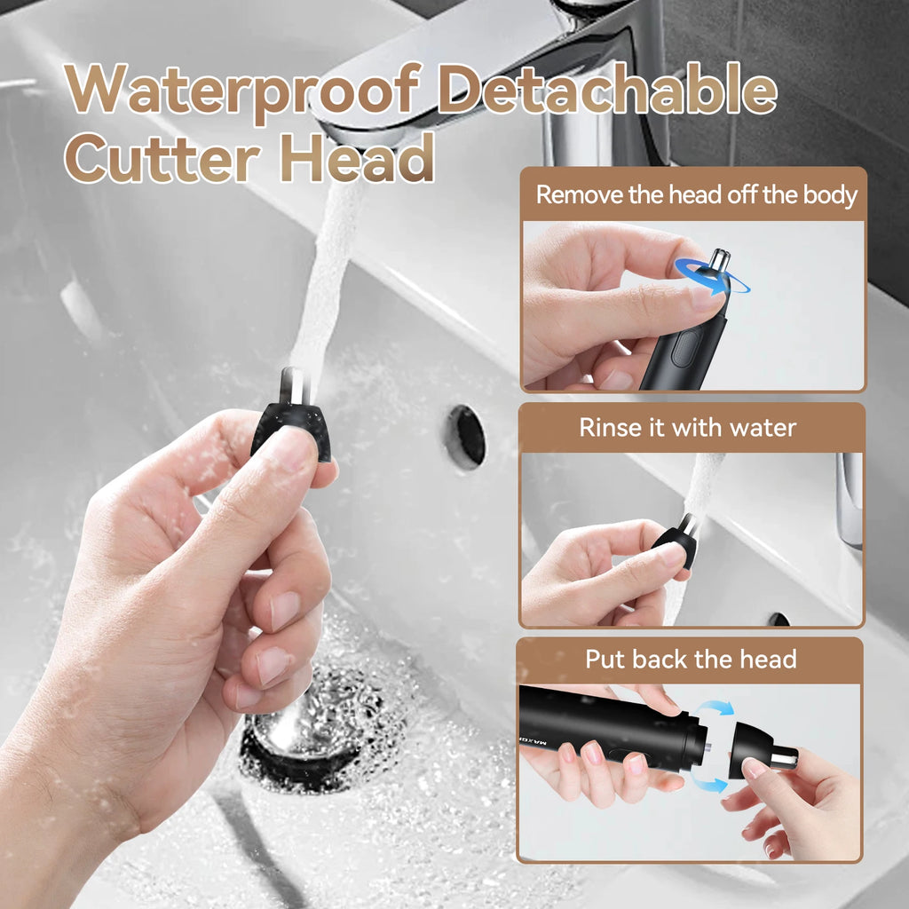 Rechargeable Nose Hair Trimmer for Men