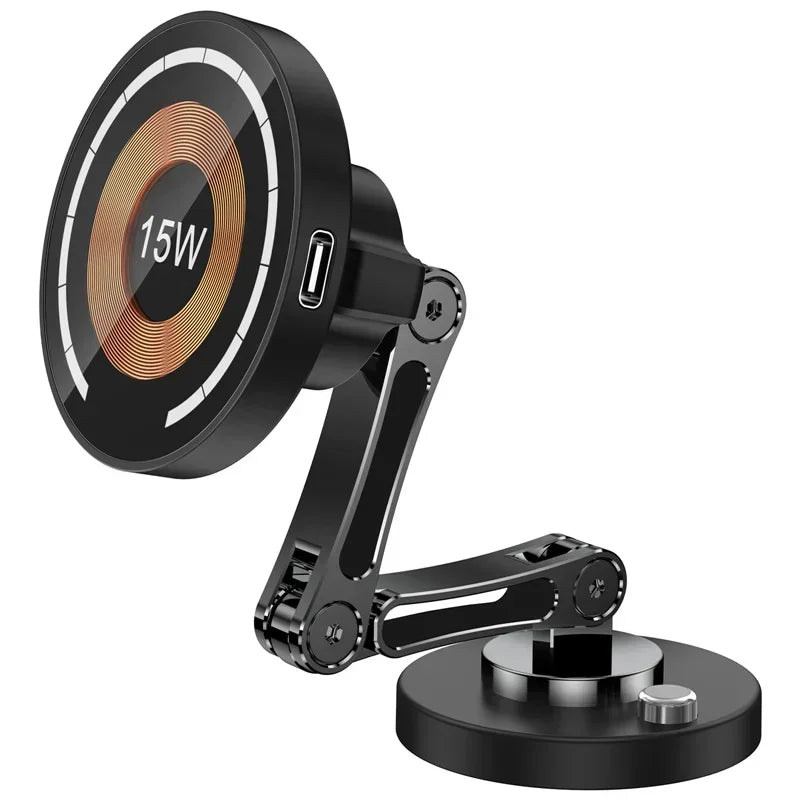 Magnetic Wireless Car Charger Mount for iPhone