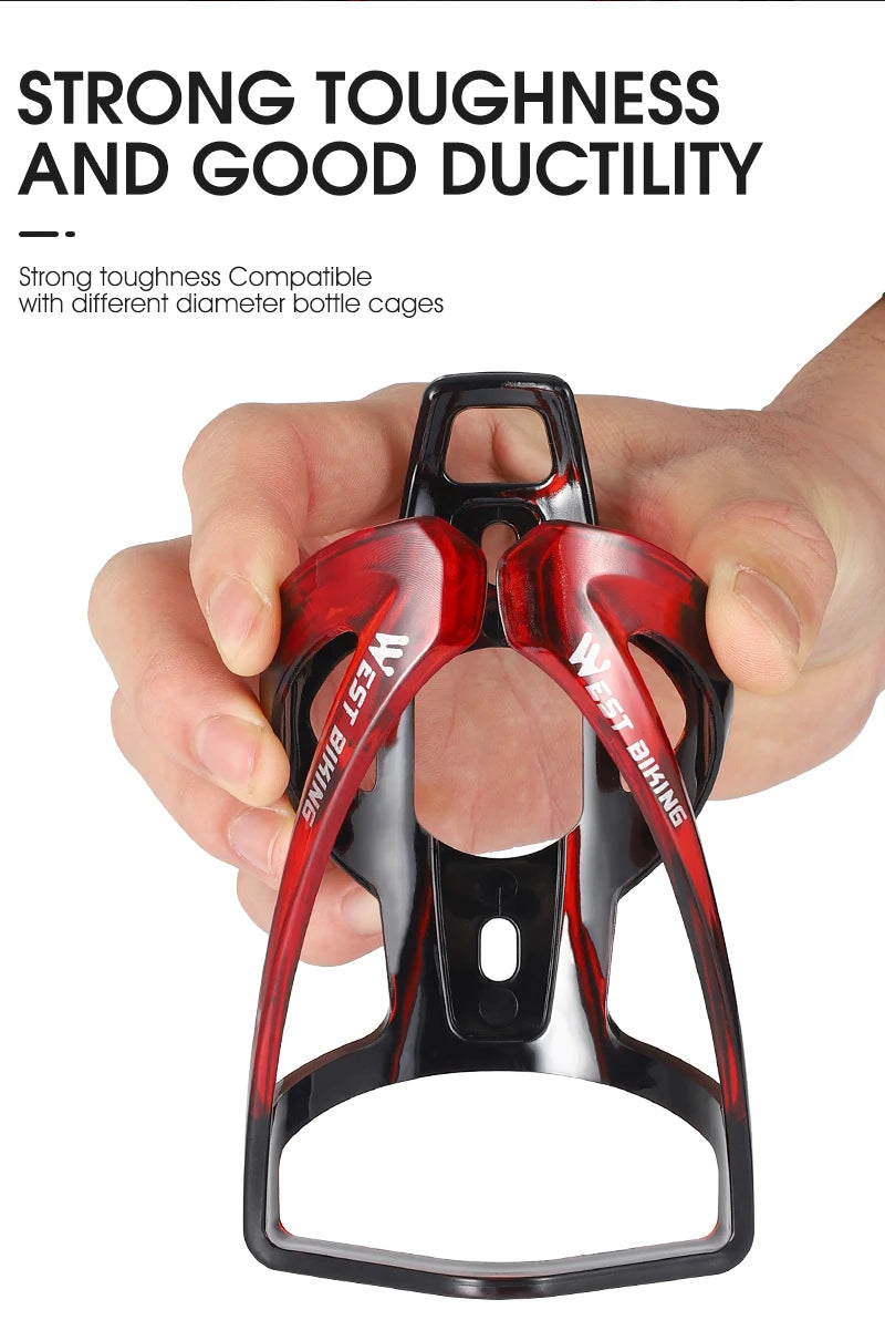 West Biking Ultralight Bicycle Bottle Cage (MTB & Road Bike Holder)