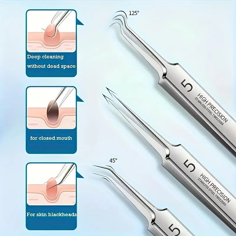 8-Piece Blackhead & Acne Remover Kit