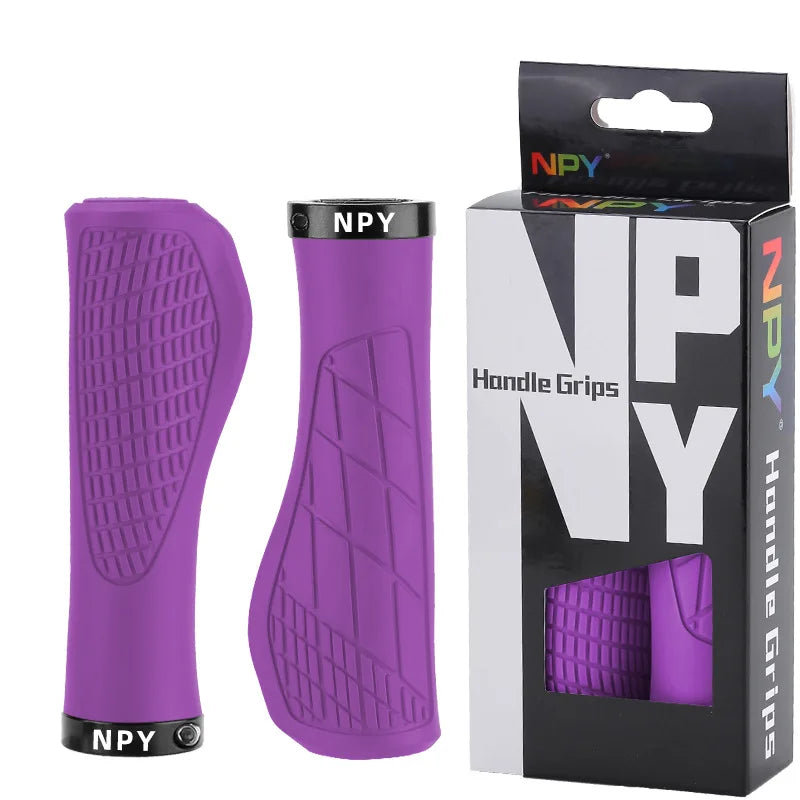 Bicycle Handlebar Lock-On Grips (MTB Soft Rubber)
