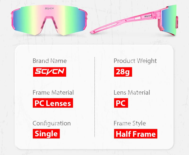 SCVCN UV400 Outdoor Cycling Sunglasses