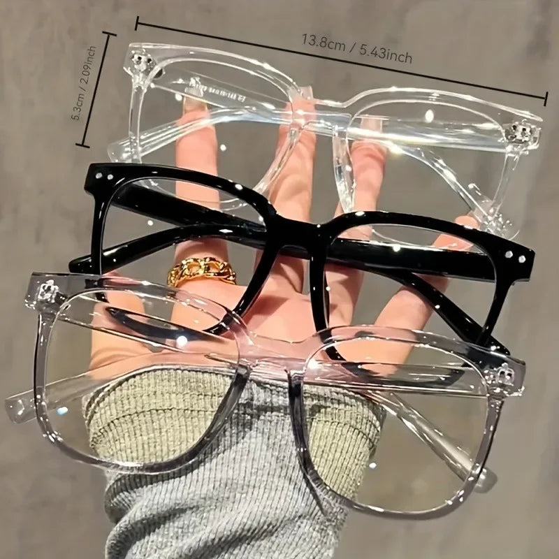 Square Blue Light Blocking Glasses (3pcs Set)