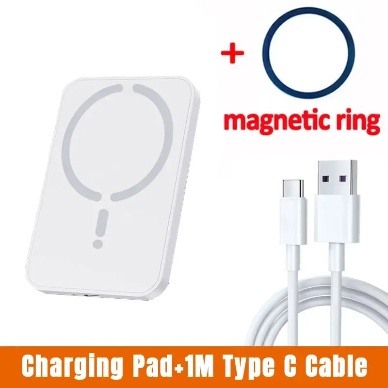 Magnetic Wireless Car Charger & Phone Holder for iPhone