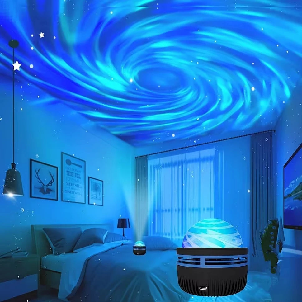 Galaxy Star Projector Night Light for Bedroom