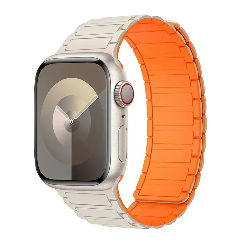 Great Quality Magnetic Loop Silicone Bracelet for Apple Watch