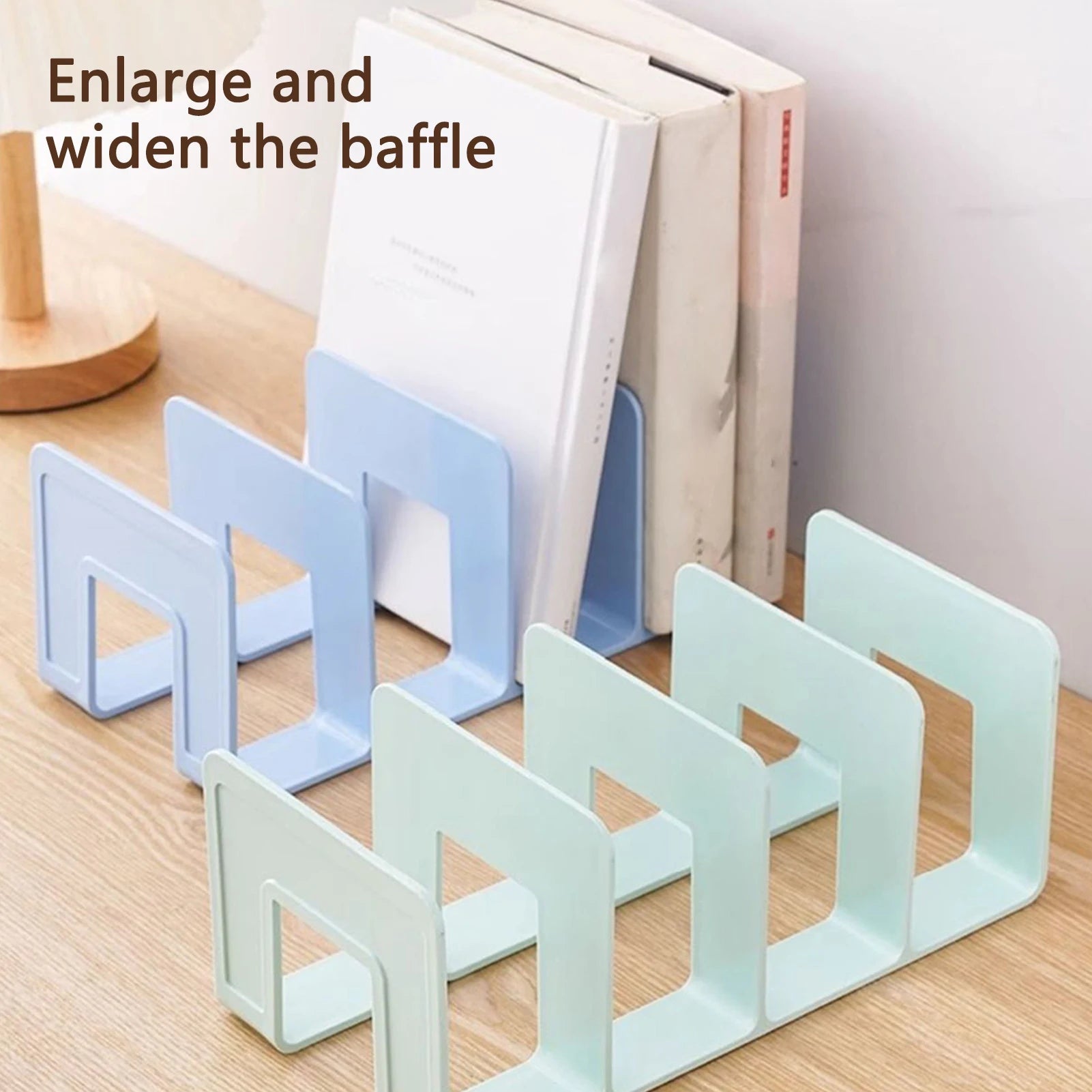 Macaron Color Desktop File & Book Organizer