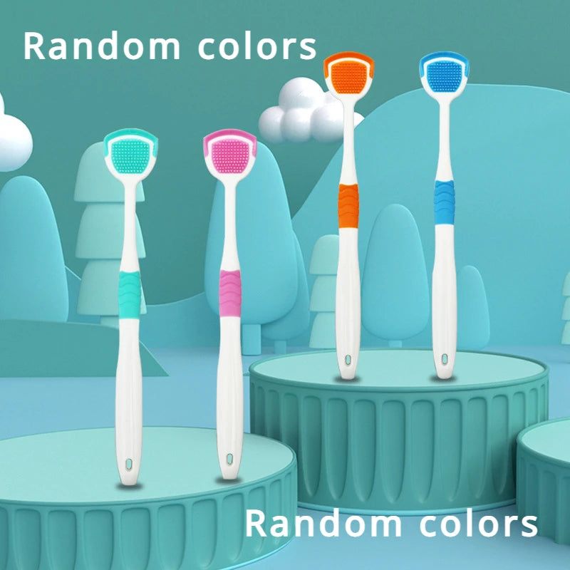 Tongue Scraper for Bad Breath Removal (Oral Hygiene Cleaner Tool)