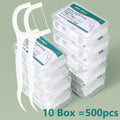 Portable Disposable Dental Floss Picks (50pcs Box)