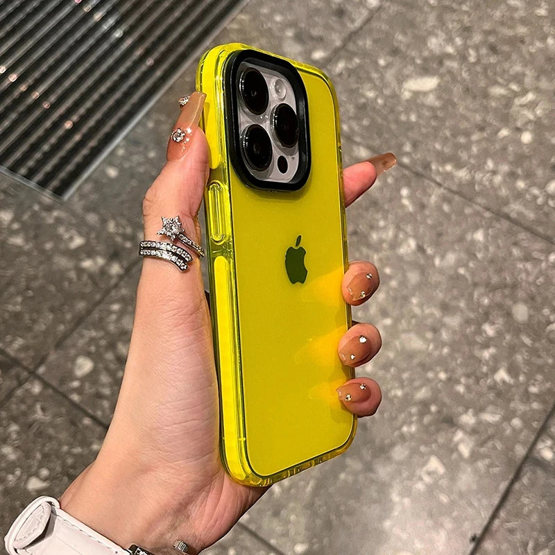 Clear Shockproof TPU iPhone Case (Transparent Protective Cover)