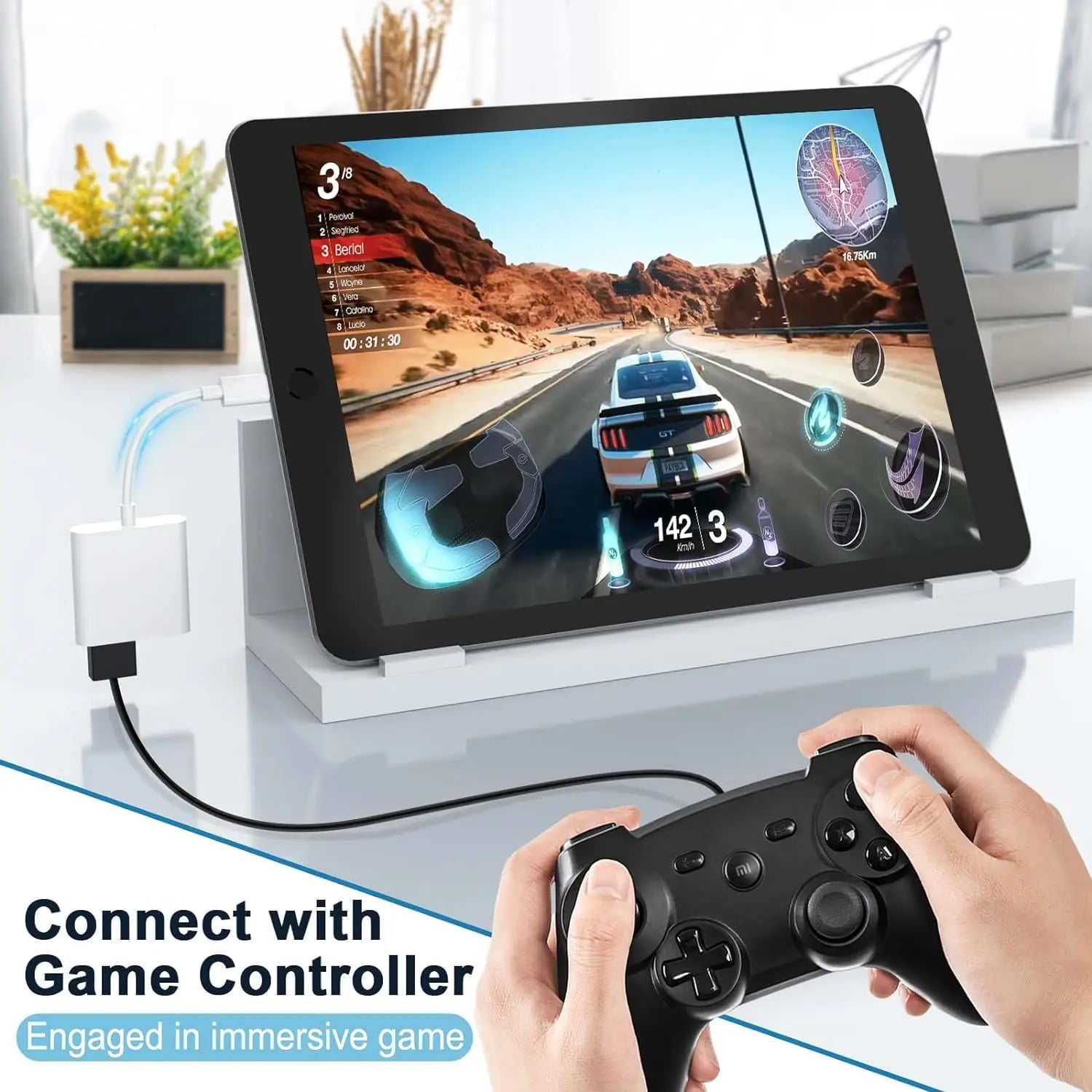 3-in-1 USB-C SD/TF Card Reader Adapter