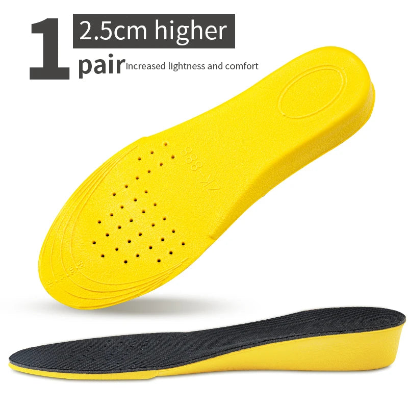 Invisible Height Increase Insoles (Shock Absorbing Heel Lift)