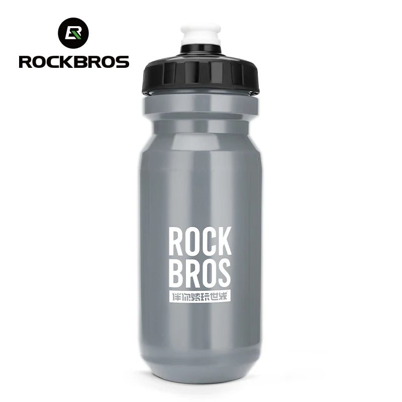ROCKBROS 600ml Cycling Water Bottle (Squeeze Sports Bottle for MTB & Road Bike)