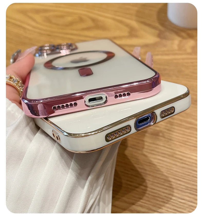Magnetic Clear Case for iPhone (MagSafe Compatible)