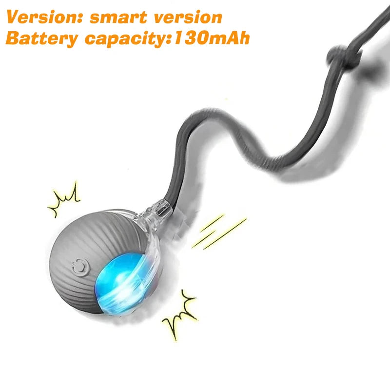 Smart Automatic Dog Ball Toy – Rechargeable Interactive Rolling Pet Toy