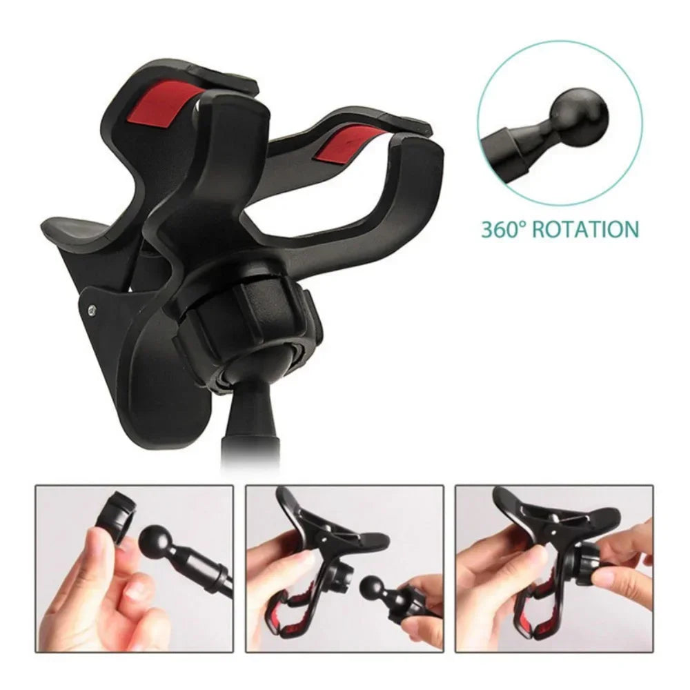Adjustable Long Arm Phone Stand for Bed & Desk (360° Lazy Mount)