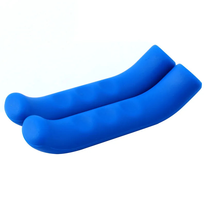 Silicone MTB Bicycle Brake Handle Grip Covers (Anti-Slip Protection)