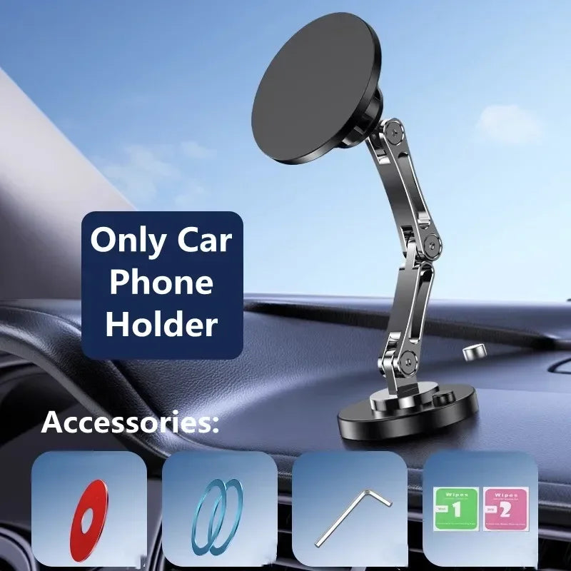Magnetic Wireless Car Charger Mount for iPhone