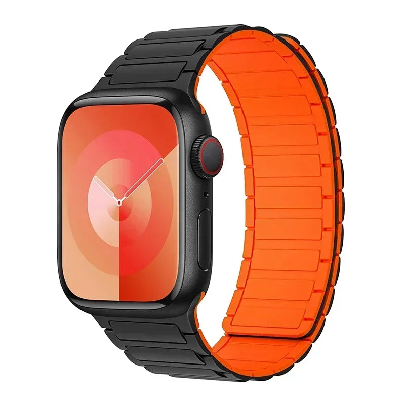 Great Quality Magnetic Loop Silicone Bracelet for Apple Watch