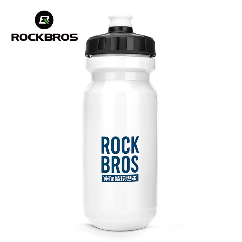 ROCKBROS 600ml Cycling Water Bottle (Squeeze Sports Bottle for MTB & Road Bike)