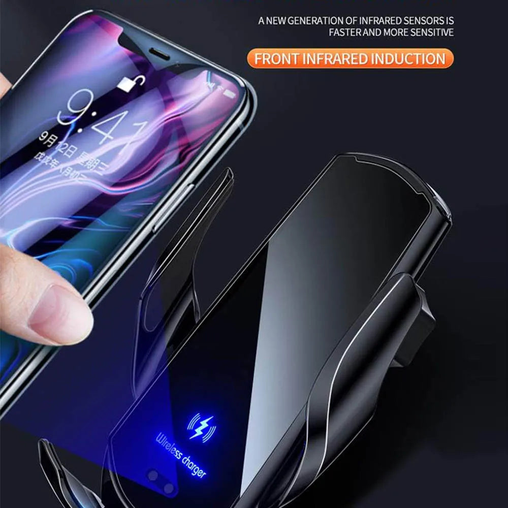 Q3 Smart Sensor Wireless Car Charger Mount