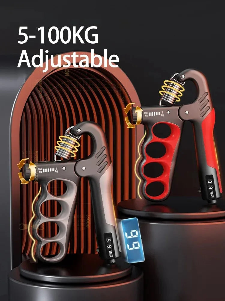 Adjustable Hand Grip Strength Trainer (5–100kg)