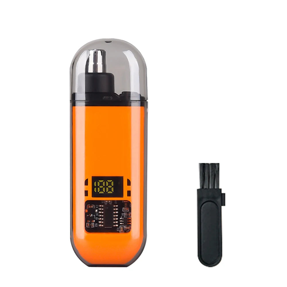 Nose Hair Trimmer Rechargeable Electric Ear & Eyebrow Hair Clipper (USB Portable Groomer)