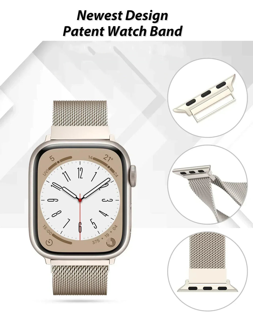 Milanese Magnetic Strap for Apple Watch