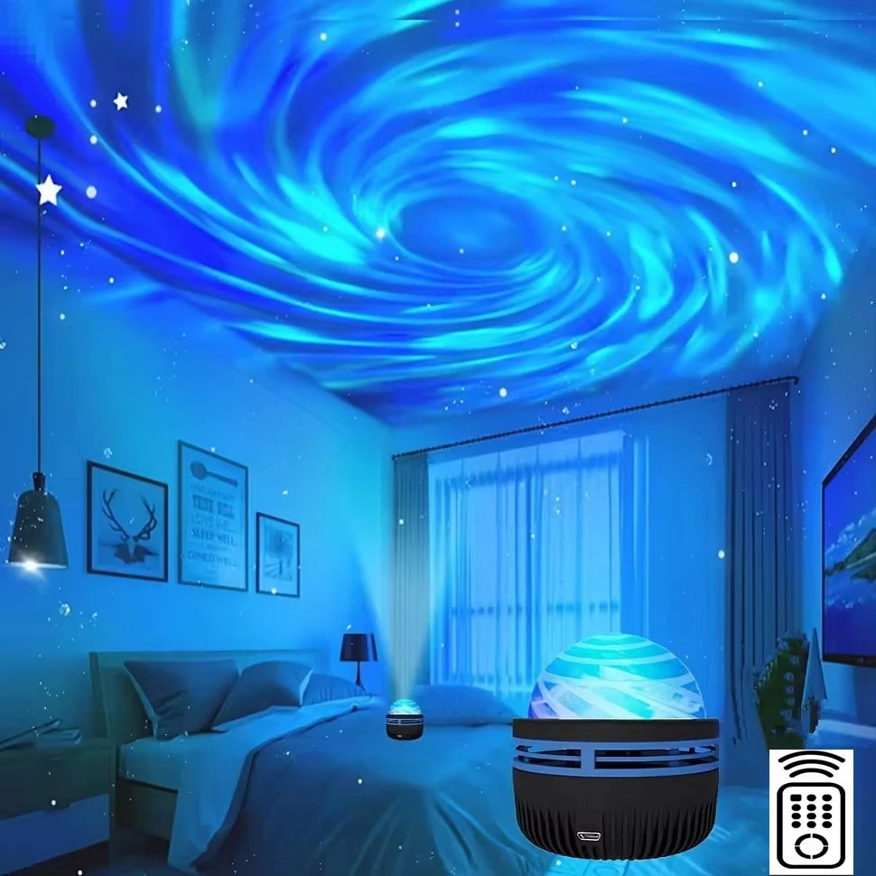 Galaxy Star Projector Night Light for Bedroom
