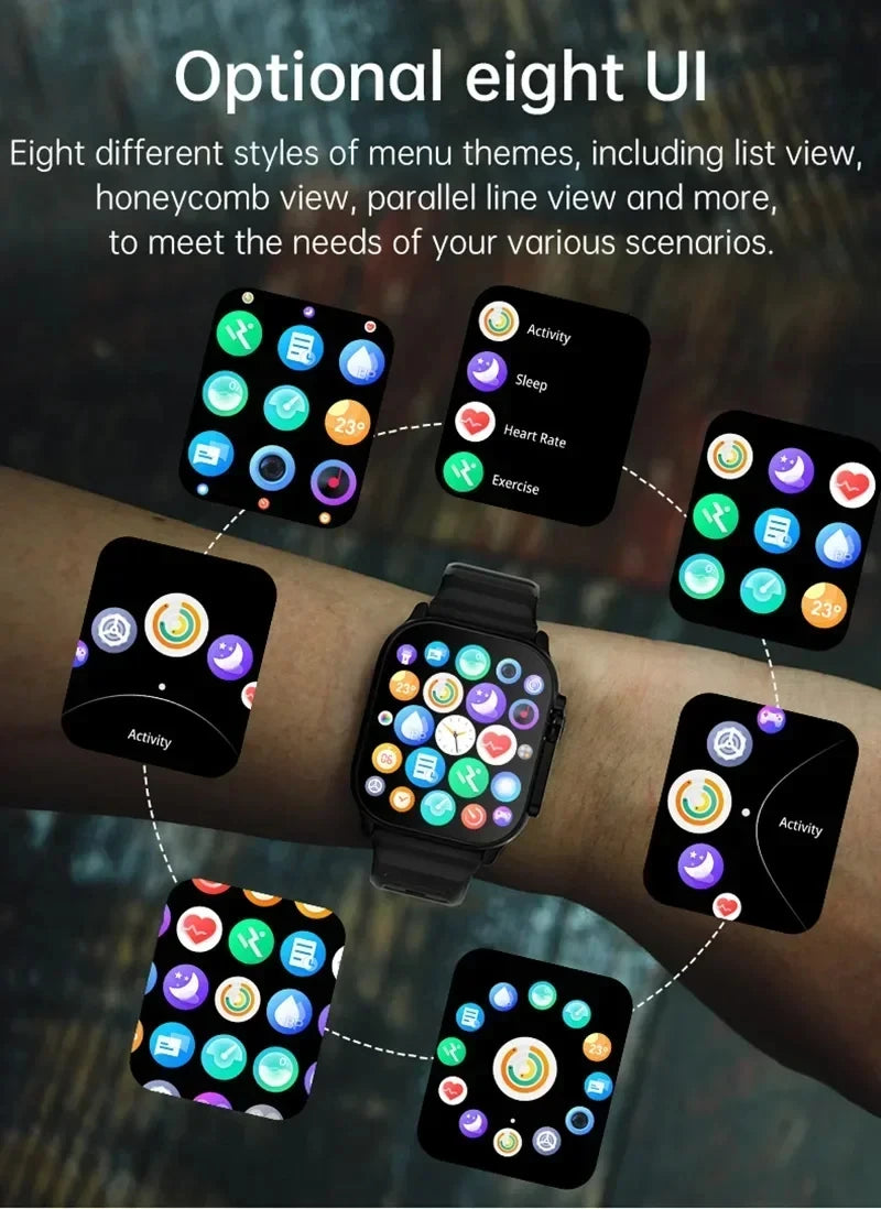 LAXASFIT Smart Bluetooth Smartwatch